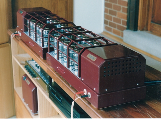 300w, two amps on
bench...