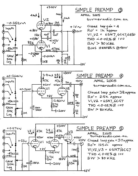 Schematics simple
line stage 3,4&5